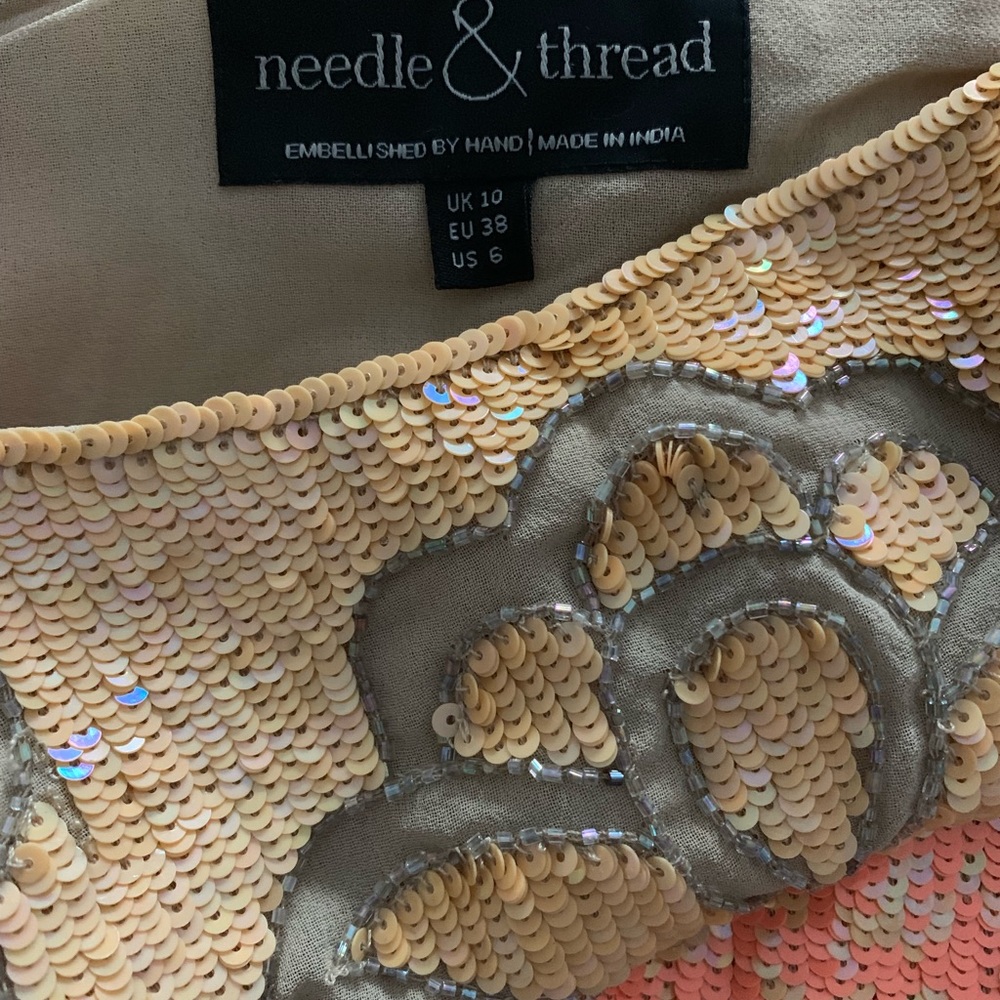 Needle and Thread sequined dress